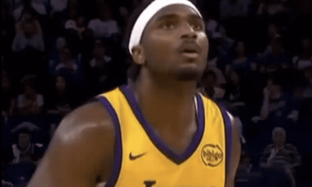 Los Angeles Lakers sharpshooter Blake Hinson had a huge game in his first professional game in the NBA Summer League.
